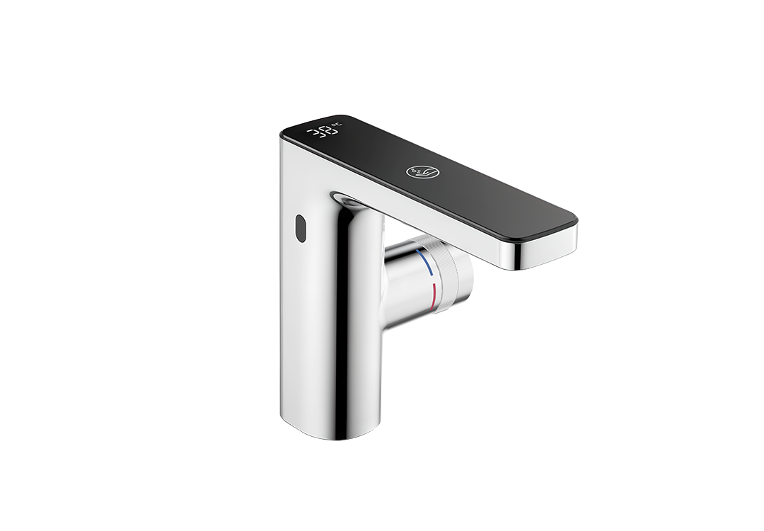 沁源感应给皂龙头 ST1QY-01N</br>恒温数显 温暖触手可及